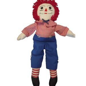 Raggedy Andy Doll 20 Inches Nostalgia Kidcore Classic